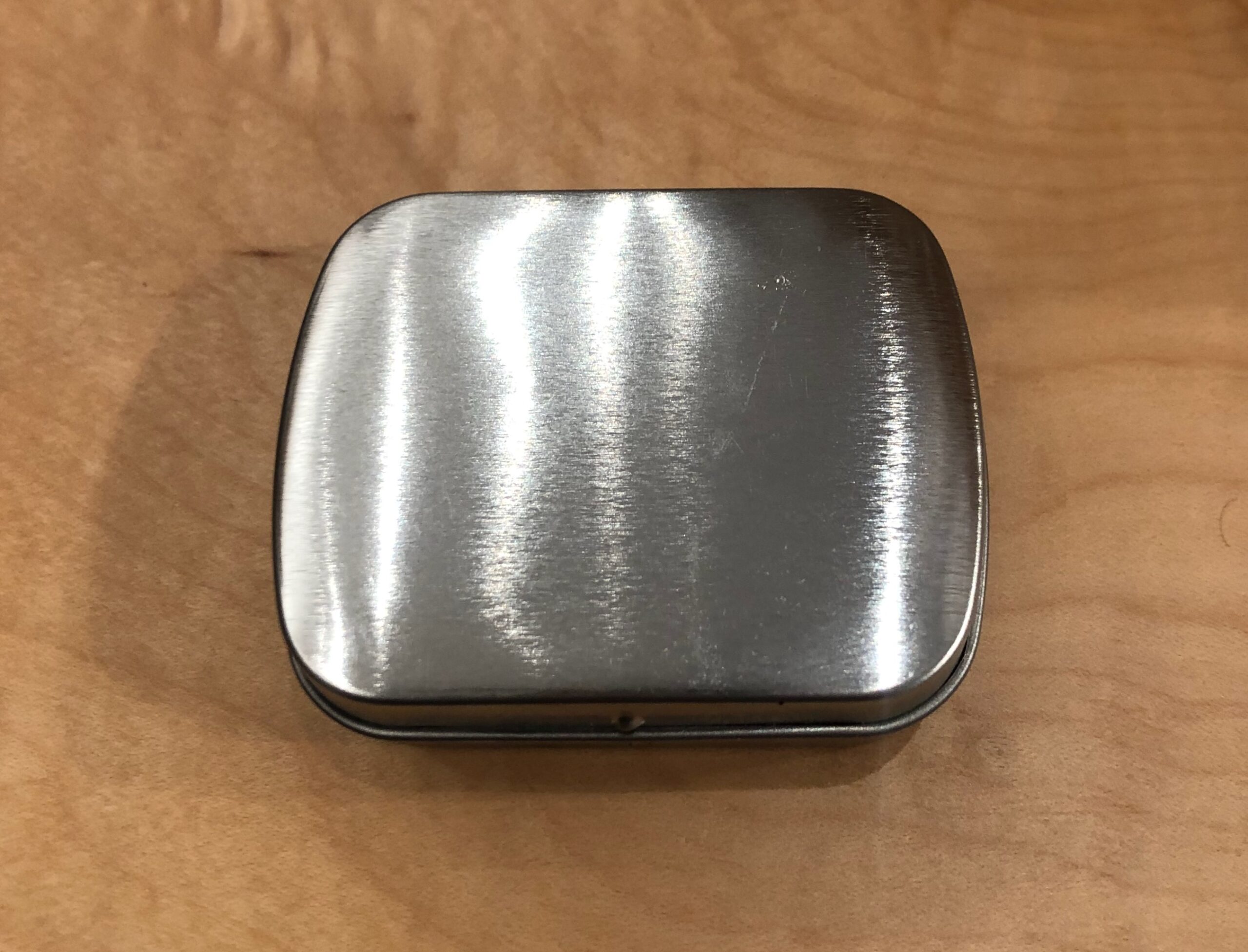Tin Traveling Case