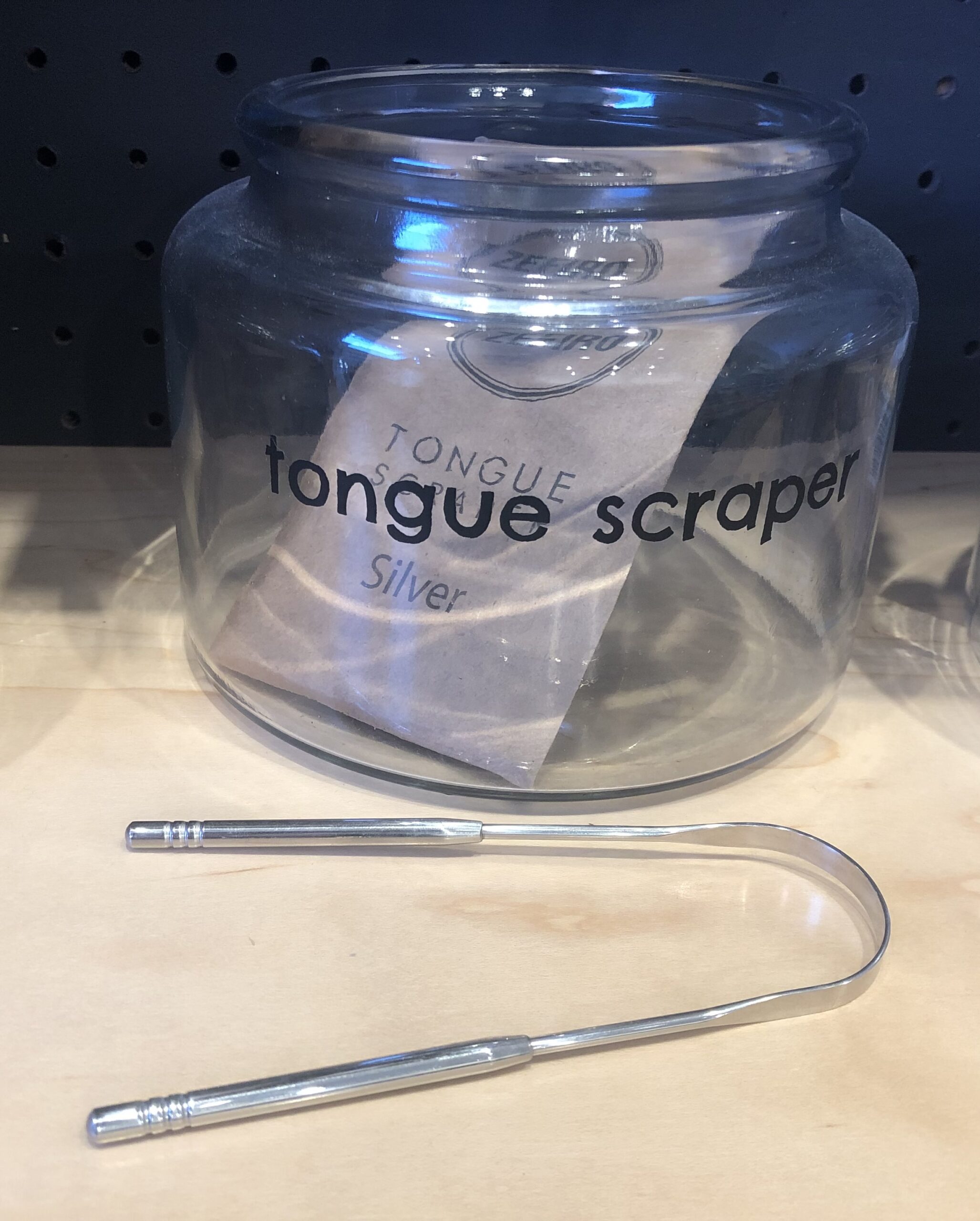 Zefiro Silver Tongue Scraper